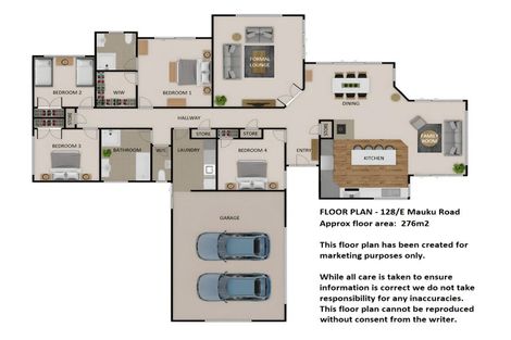 Photo of property in 128e Mauku Road, Patumahoe, Pukekohe, 2678