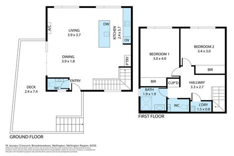 Photo of property in 14 Jaunpur Crescent, Broadmeadows, Wellington, 6035