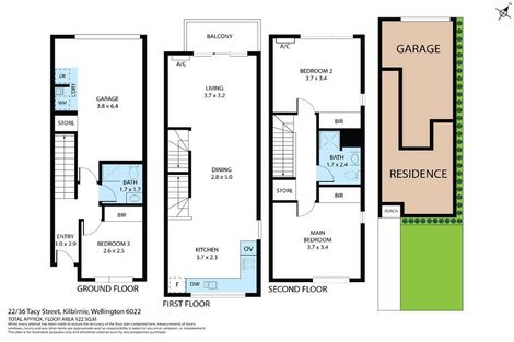 Photo of property in 22/36 Tacy Street, Kilbirnie, Wellington, 6022