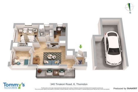 Photo of property in Windsor Court, 6/340 Tinakori Road, Thorndon, Wellington, 6011