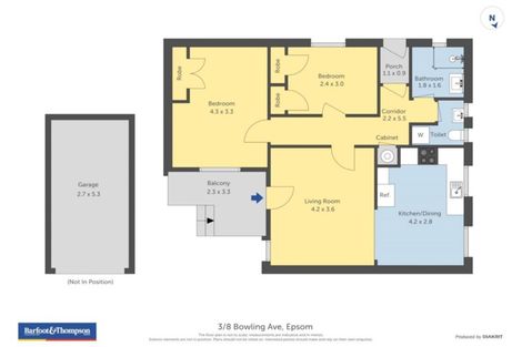 Photo of property in 3/8 Bowling Avenue, Epsom, Auckland, 1023