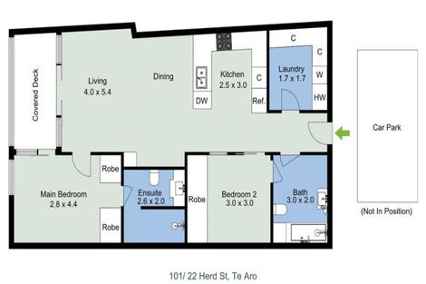 Photo of property in Chaffers Dock, 101/22 Herd Street, Te Aro, Wellington, 6011