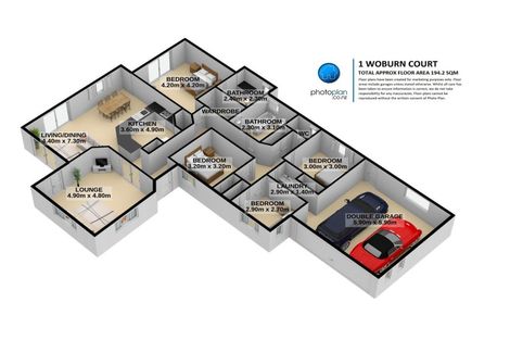 Photo of property in 1 Woburn Court, Rototuna North, Hamilton, 3210