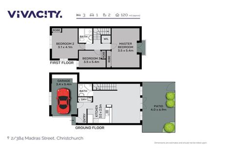 Photo of property in 2/384 Madras Street, Christchurch Central, Christchurch, 8013