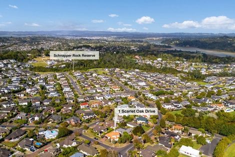 Photo of property in 1 Scarlet Oak Drive, Schnapper Rock, Auckland, 0632