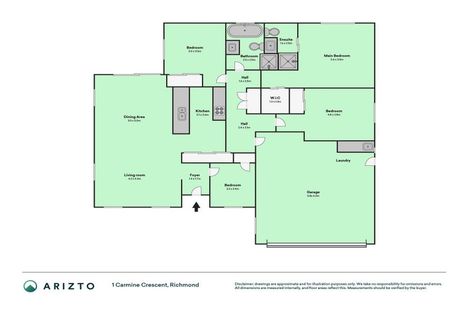 Photo of property in 1 Carmine Crescent, Appleby, Richmond, 7020