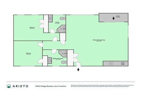 Photo of property in 104/1 Village Quarter Lane, Frankton, Hamilton, 3204