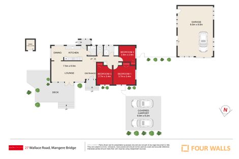 Photo of property in 27 Wallace Road, Mangere Bridge, Auckland, 2022