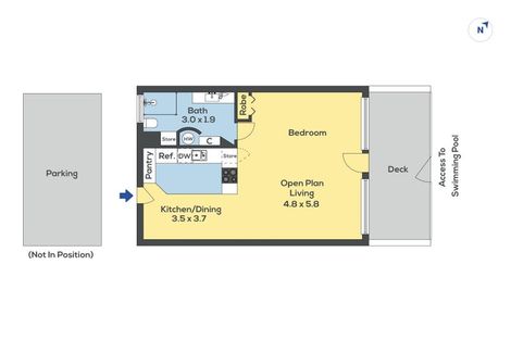 Photo of property in 25/73 Princes Street, Northcote Point, Auckland, 0627