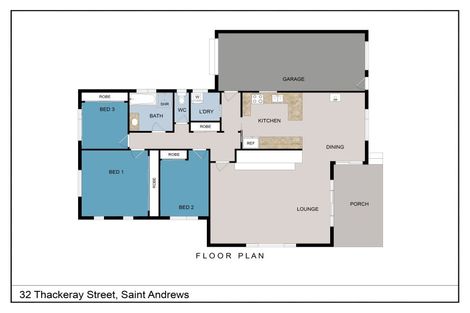 Photo of property in 32 Thackeray Street, Saint Andrews, 7988