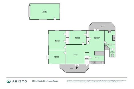 Photo of property in 34 Heathcote Street, Taupo, 3330