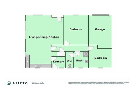 Photo of property in 1/15 Marriotts Road, North New Brighton, Christchurch, 8083