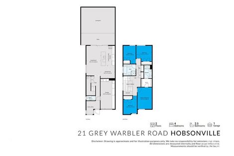Photo of property in 21 Grey Warbler Road, Hobsonville, Auckland, 0616