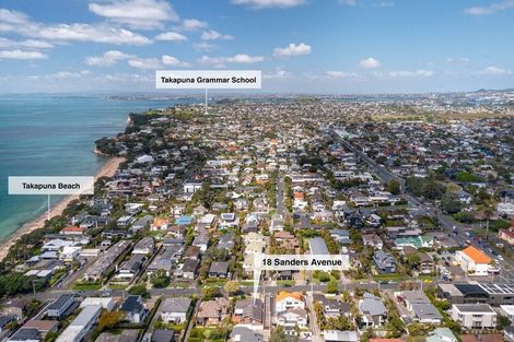 Photo of property in 18 Sanders Avenue, Takapuna, Auckland, 0622