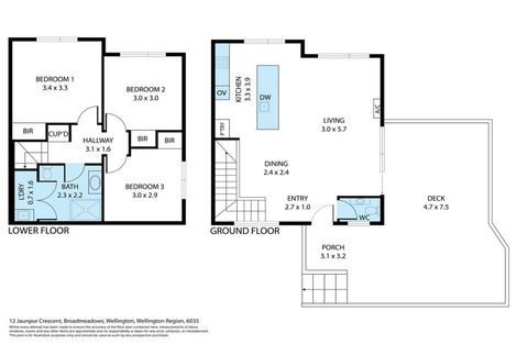 Photo of property in 12 Jaunpur Crescent, Broadmeadows, Wellington, 6035