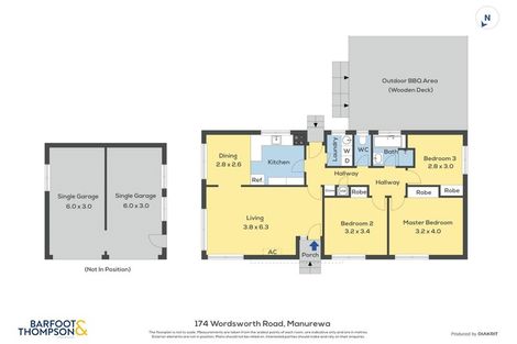 Photo of property in 174 Wordsworth Road, Manurewa, Auckland, 2102