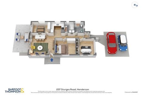 Photo of property in 237 Sturges Road, Henderson, Auckland, 0612