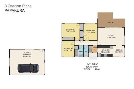 Photo of property in 8 Oregon Place, Papakura, 2110