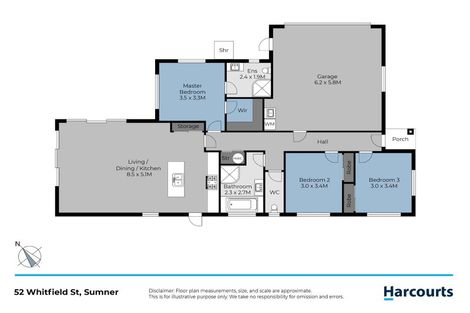 Photo of property in 52 Whitfield Street, Sumner, Christchurch, 8081