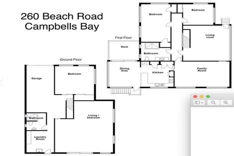 Photo of property in 260 Beach Road, Campbells Bay, Auckland, 0630