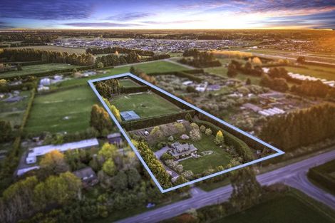 Photo of property in 87 Halkett Road, West Melton, Christchurch, 7676