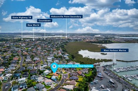 Photo of property in 32 Reflection Drive, West Harbour, Auckland, 0618