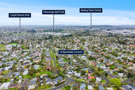 Photo of property in 34 Beechdale Crescent, Pakuranga Heights, Auckland, 2010