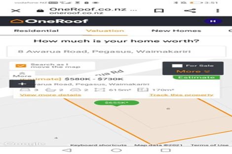 Photo of property in 8 Awarua Road, Pegasus, 7612