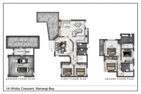 Photo of property in 1a Whitby Crescent, Mairangi Bay, Auckland, 0630