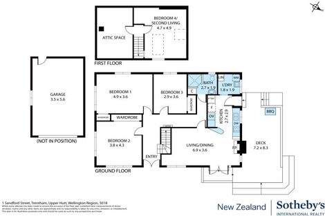 Photo of property in 1 Sandford Street, Trentham, Upper Hutt, 5018