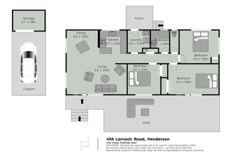 Photo of property in 1/49 Larnoch Road, Henderson, Auckland, 0610