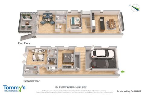 Photo of property in 32 Lyall Parade, Lyall Bay, Wellington, 6022