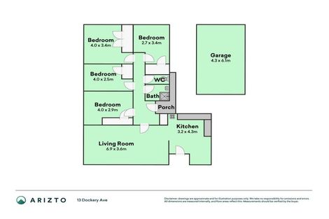 Photo of property in 13 Dockery Avenue, Onekawa, Napier, 4110