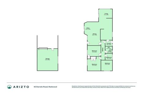 Photo of property in 42 Daniels Road, Redwood, Christchurch, 8051