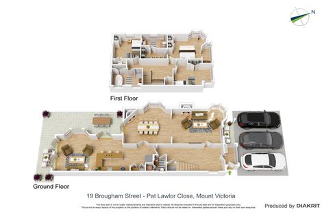 Photo of property in 19 Brougham Street, Mount Victoria, Wellington, 6011