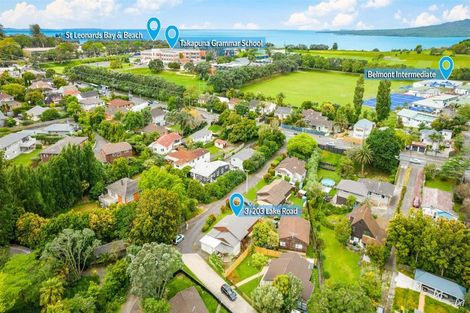 Photo of property in 3/203 Lake Road, Belmont, Auckland, 0622