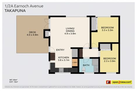 Photo of property in 1/2a Earnoch Avenue, Takapuna, Auckland, 0622