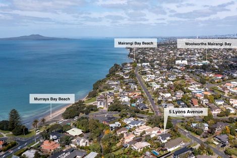 Photo of property in 5 Lyons Avenue, Murrays Bay, Auckland, 0630