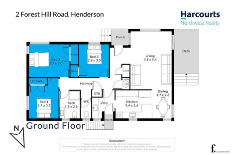 Photo of property in 2 Forest Hill Road, Henderson, Auckland, 0612