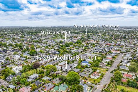 Photo of property in 1/39 Webb Street, St Albans, Christchurch, 8014