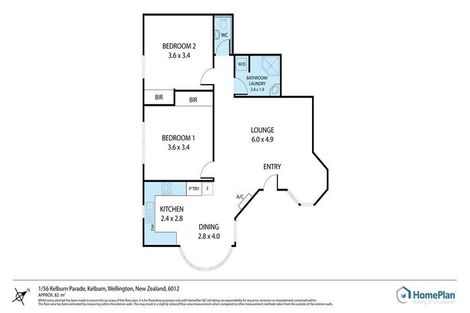 Photo of property in 56 Kelburn Parade, Kelburn, Wellington, 6012