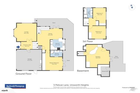 Photo of property in 1/5 Pelican Lane, Unsworth Heights, Auckland, 0632