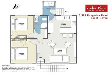 Photo of property in 2/303 Rangatira Road, Beach Haven, Auckland, 0626