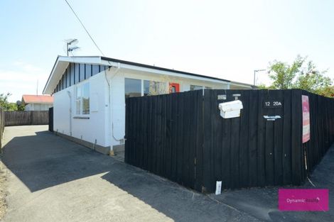 Photo of property in 12/20a Dickson Crescent, Hornby, Christchurch, 8042