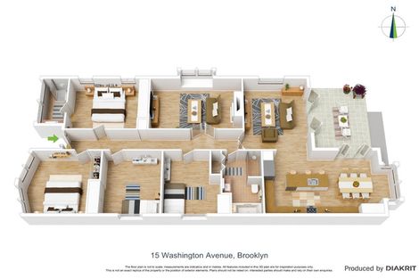 Photo of property in 15 Washington Avenue, Brooklyn, Wellington, 6021
