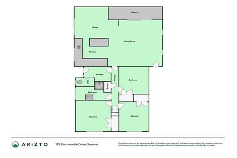 Photo of property in 133 Sumnervale Drive, Sumner, Christchurch, 8081