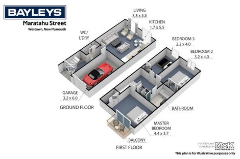 Photo of property in 10/38 Maratahu Street, Westown, New Plymouth, 4310