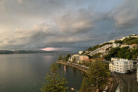 Photo of property in Oriana Apartments, 248 Oriental Parade, Oriental Bay, Wellington, 6011