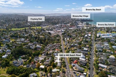 Photo of property in 646 Beach Road, Browns Bay, Auckland, 0630