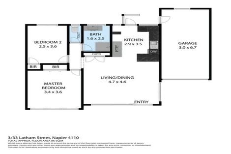 Photo of property in 3/33 Latham Street, Napier South, Napier, 4110